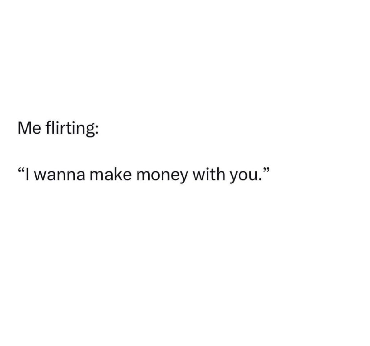 AskDarlingNikki's tweet image. Me flirting…. “I wanna make money with you.”

#treplife #entrepreneur #luxlife #makemoney #trepandchill #nicolyboo