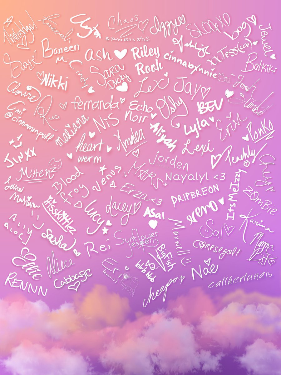 onigiriprojects's tweet photo. Nana’s Sky ☁️💜

a purple sky full of signatures from your beloved supporters, a reminder that you are never alone!! a physical copy has been mailed to u and it’s currently at ur P.O. box (go check HEHE), WE LOVE U SM NANA 🤍🍙 https://t.co/dgGju0mVi2