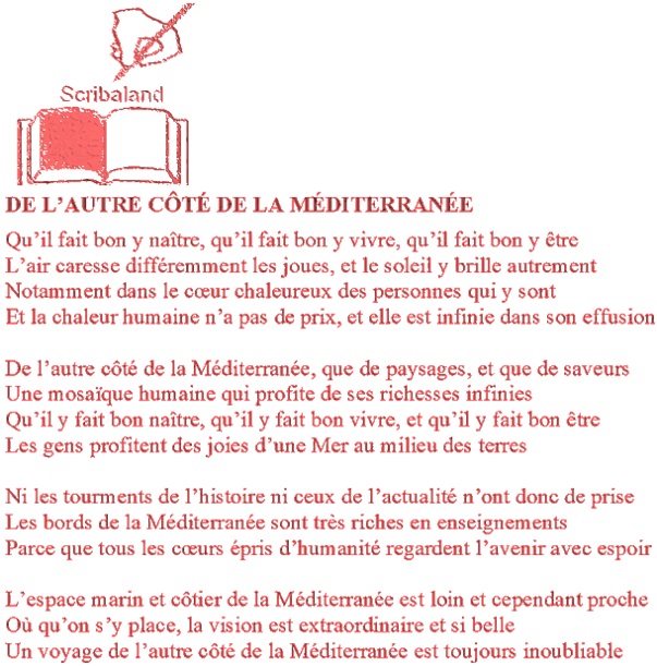 scribaland's tweet photo. #Scribaland DE L’AUTRE CÔTÉ DE LA MÉDITERRANÉE Et si vous traversiez la Méditerranée hein!#literatura #literacyagencies #literacyagency #literacyagent #literacyagents #readersgroup #word #words #wording #write #writer #writers #writing #writings #lire #lecture #relectures #kindle https://t.co/2nOcr8UMsc
