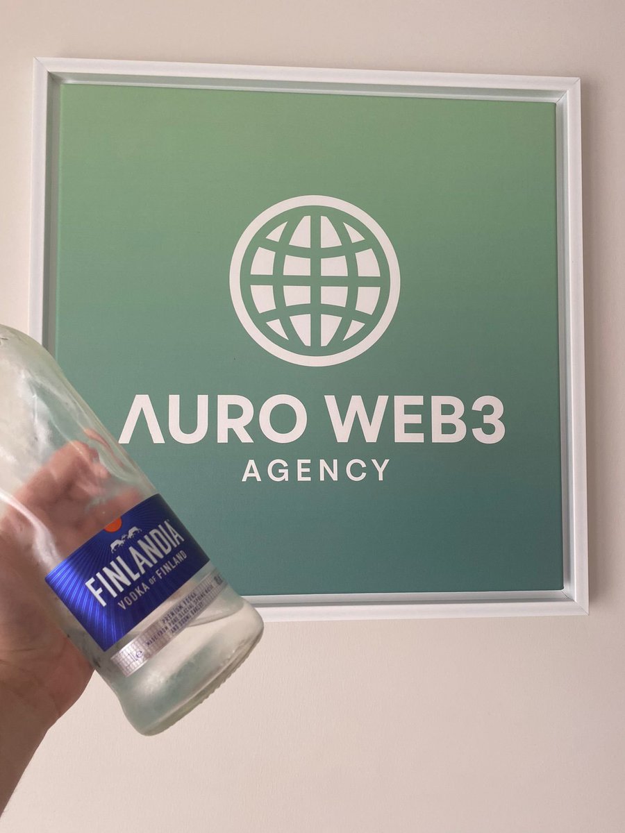 enesonchain's tweet photo. I just secured a job with 6 digit payments.

Time to celebrate it with LIT finlandia vodka.

You can try to make it.

Auro making it already. https://t.co/DTIaL5Mrxe
