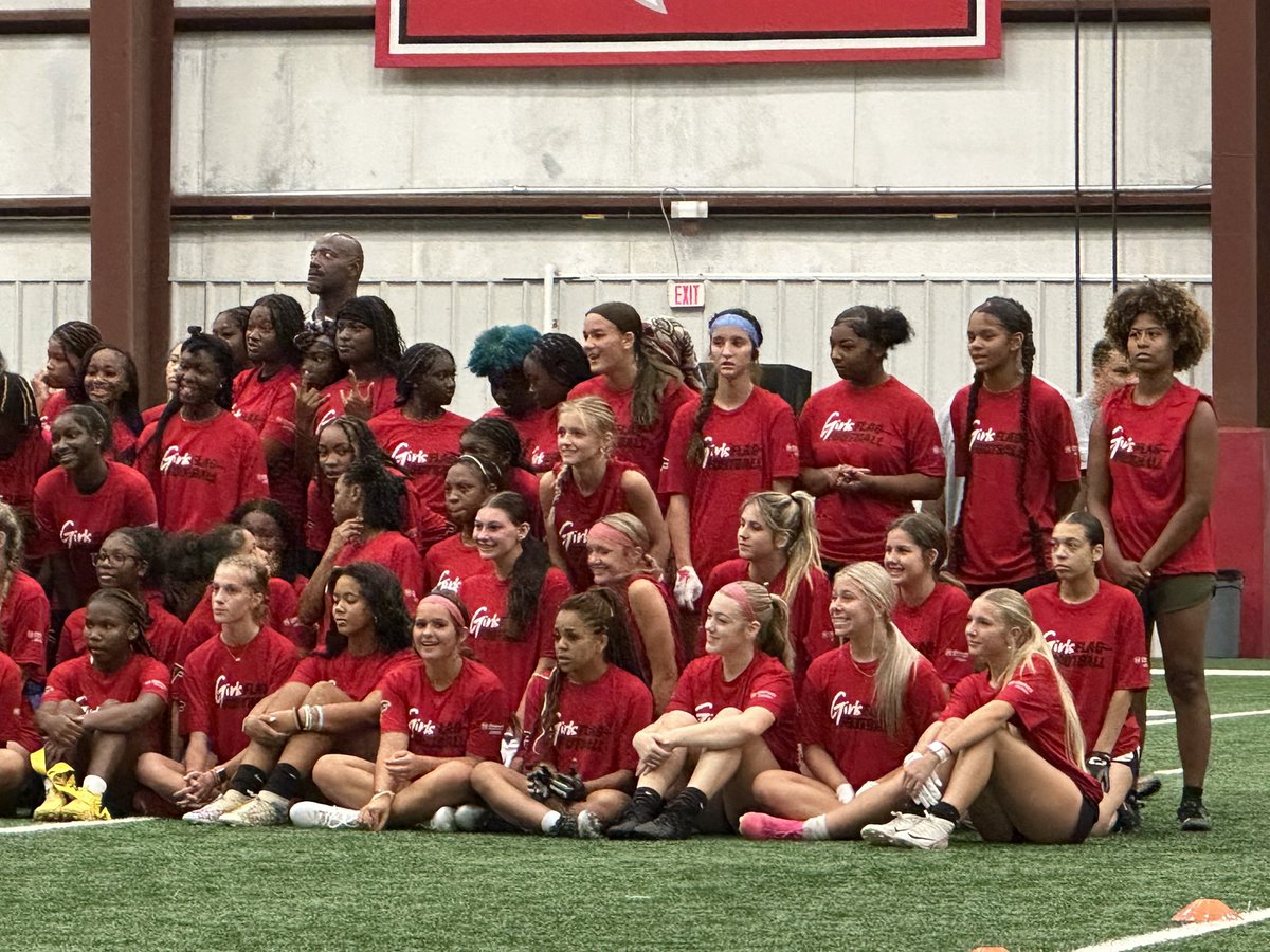 Putting in the work. Thank you <a href="/AtlantaFalcons/">Atlanta Falcons</a> for hosting.