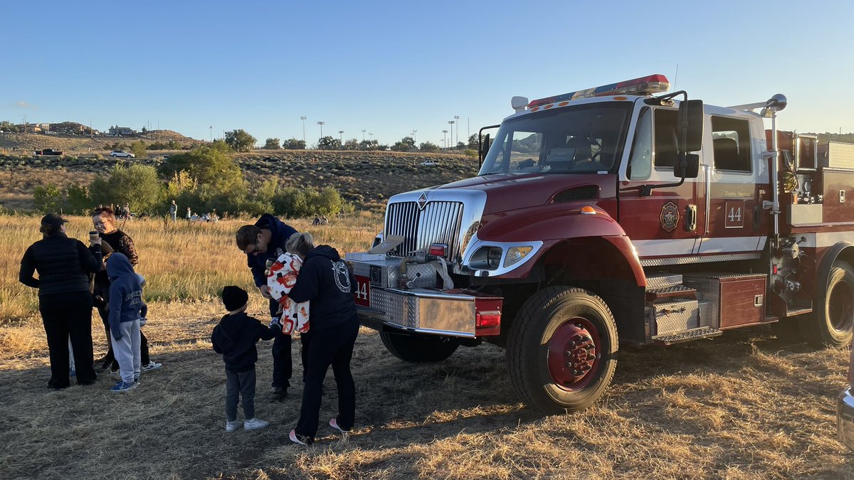 TMFPD's tweet image. Great morning at the @renoballoon Races! Stop by and see us tomorrow for the final day of the 2023 Season. #TMFR