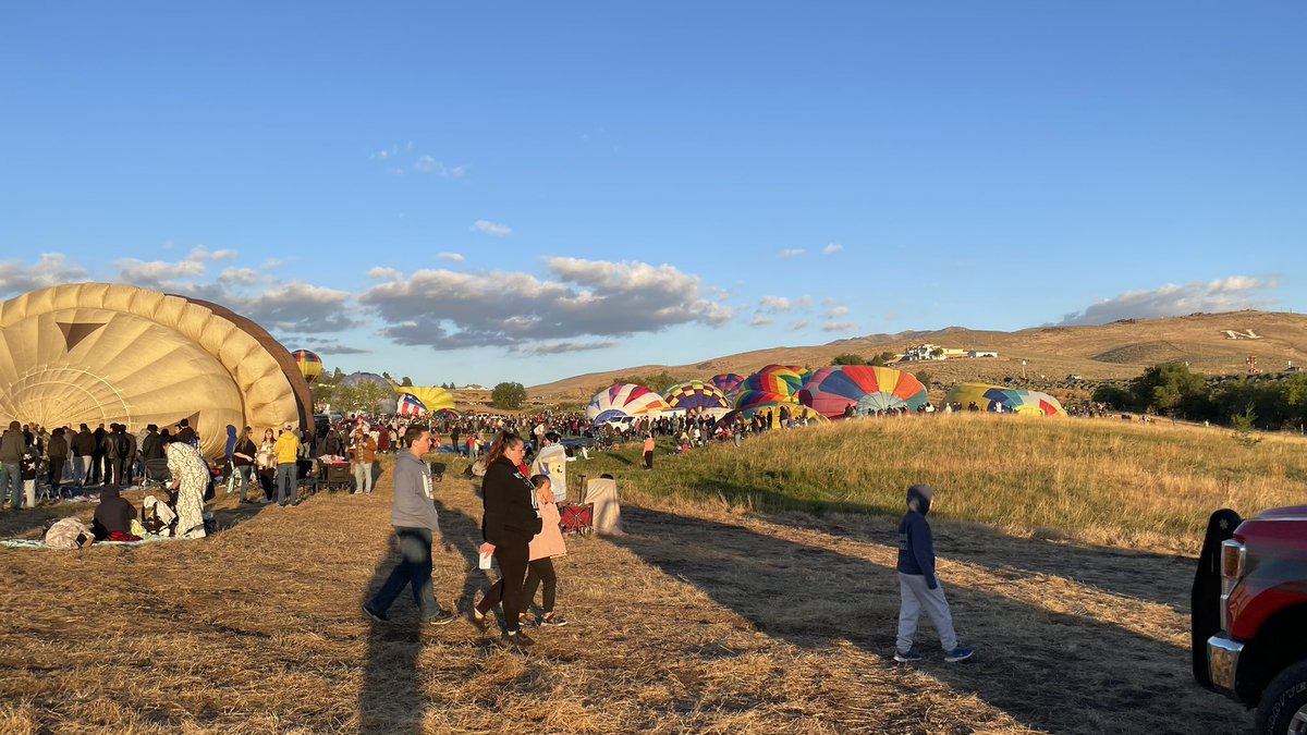 TMFPD's tweet image. Great morning at the @renoballoon Races! Stop by and see us tomorrow for the final day of the 2023 Season. #TMFR