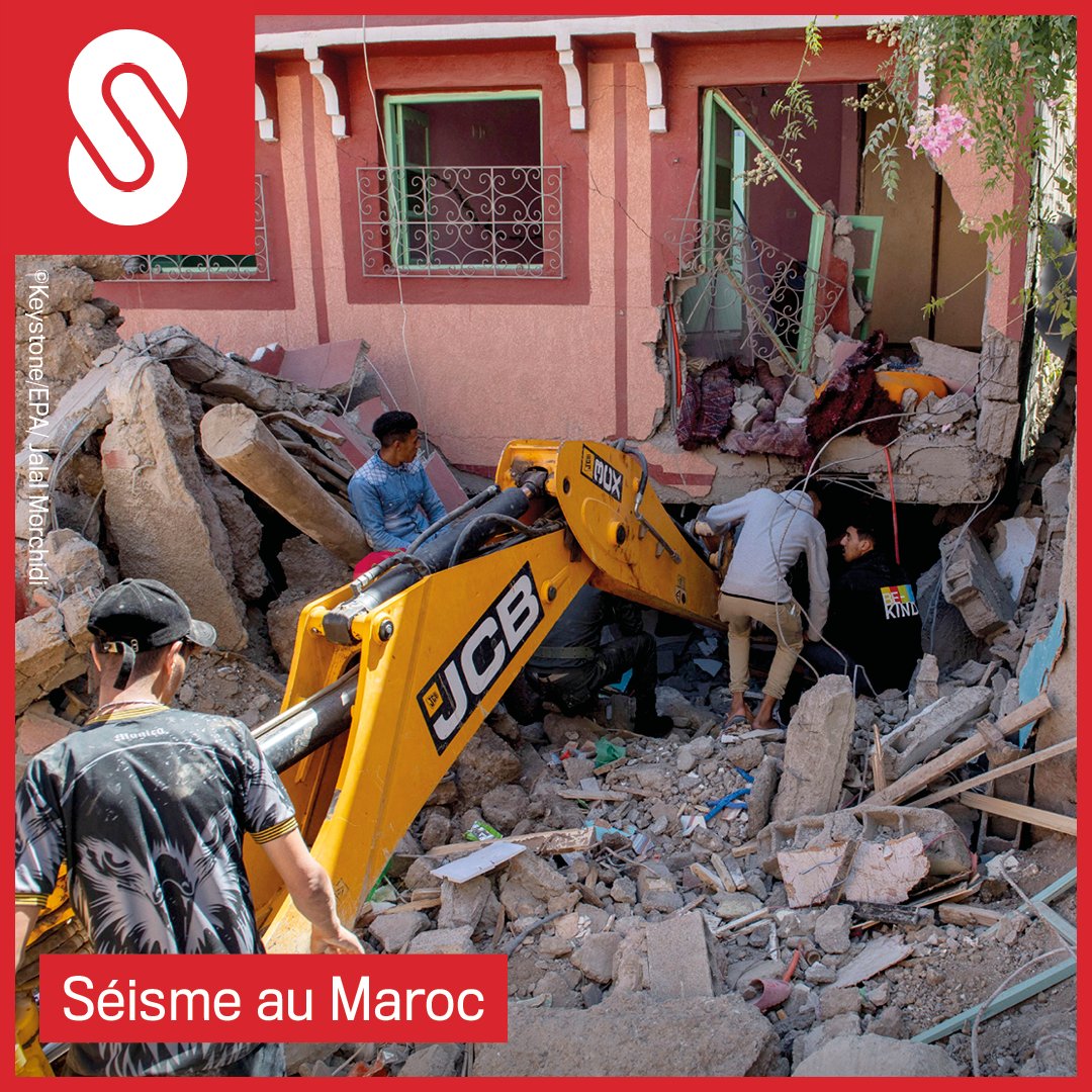 Séisme au 🇲🇦 Nos pensés sont avec le peuple marocain.

Nous sommes en contact avec nos ONG partenaires et prêts à agir dès que le Maroc fera appel à une aide internationale🤝. Restez connectés pour savoir comment vous pouvez contribuer à soutenir la population marocaine.