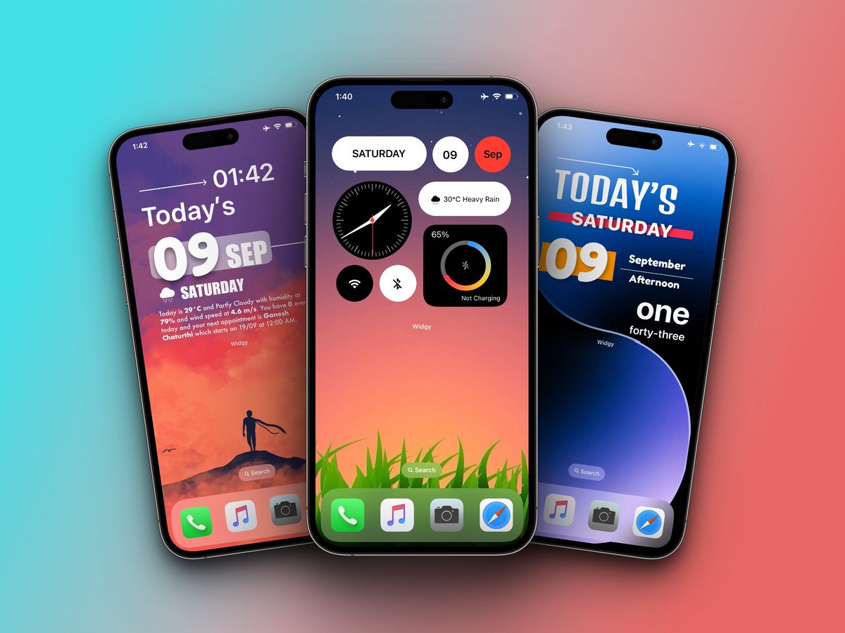 Ahmadansari2233's tweet image. 🔥💥 Hello Guy&apos;s New Widgy Widget Packs for iOS User&apos;s 💥🔥 Call 

#Arrowoswidgets

bit.ly/arrowoswidgets

First Release With 20 Big Size Widgets More Sizes And Update Comes Every Week thanks gett

#iOS17 #iOS166 #iOS77 #iOS165 #Widgy #Widgets #Wallpapers #iPhone15ProMax…