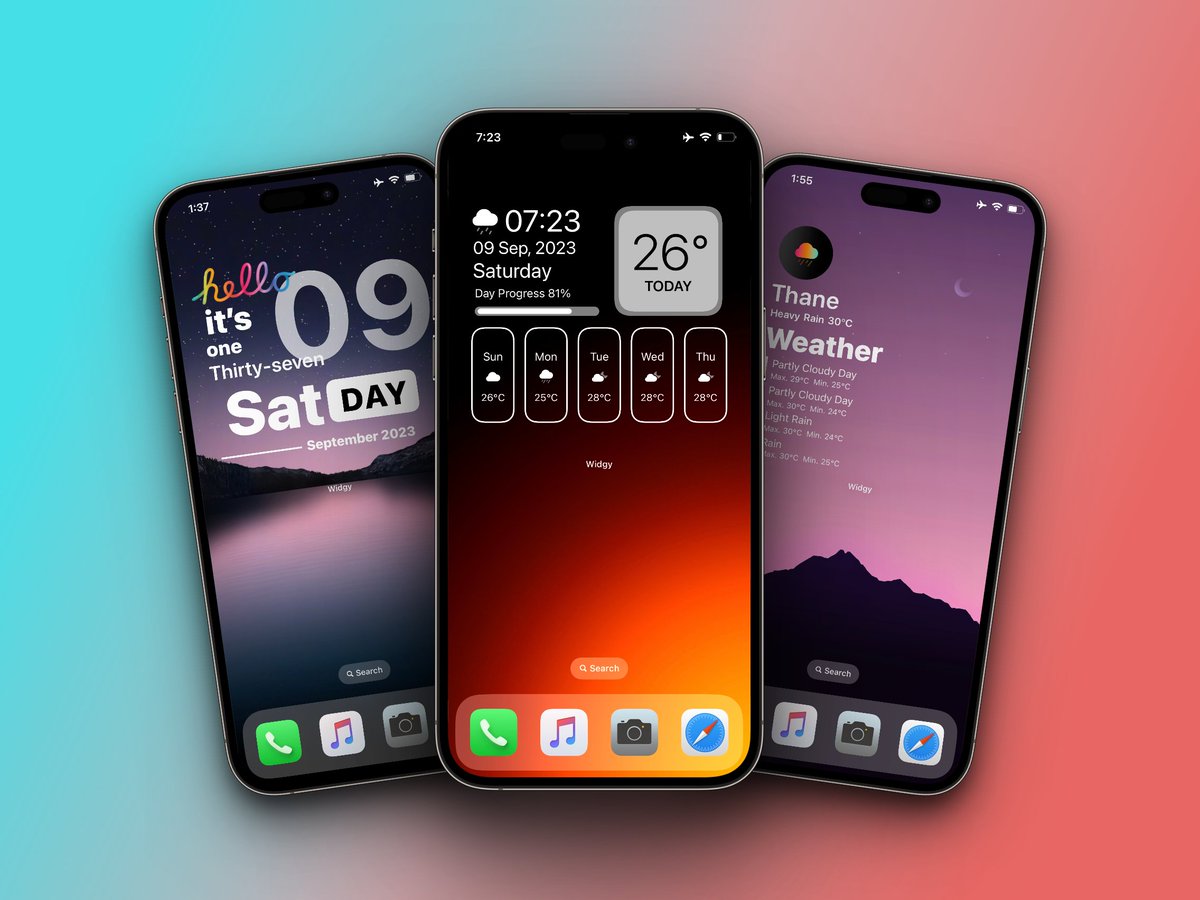 Ahmadansari2233's tweet image. 🔥💥 Hello Guy&apos;s New Widgy Widget Packs for iOS User&apos;s 💥🔥 Call 

#Arrowoswidgets

bit.ly/arrowoswidgets

First Release With 20 Big Size Widgets More Sizes And Update Comes Every Week thanks gett

#iOS17 #iOS166 #iOS77 #iOS165 #Widgy #Widgets #Wallpapers #iPhone15ProMax…