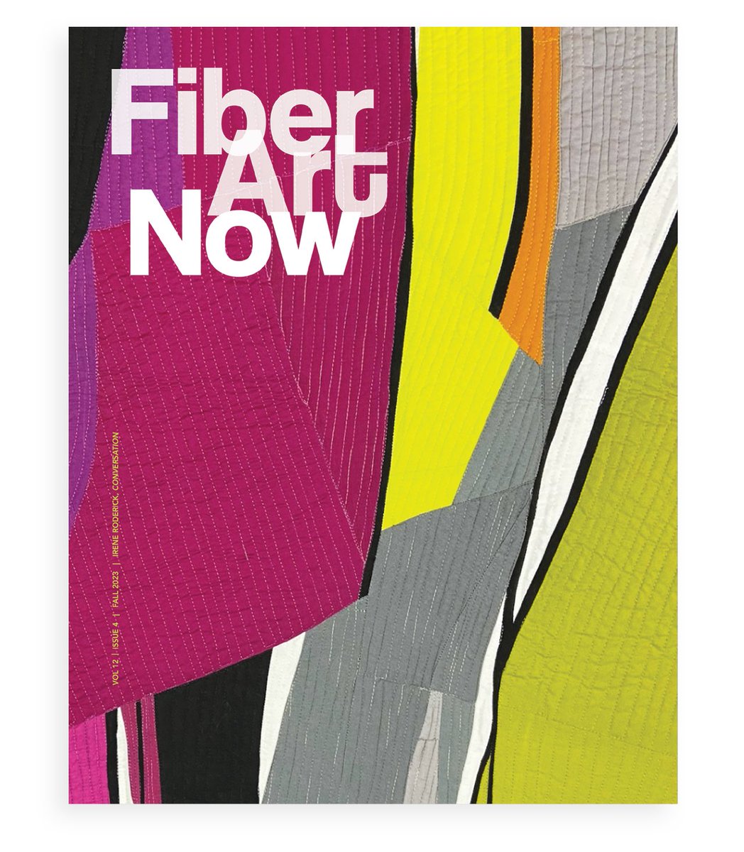 Fiber Art Now tweet media