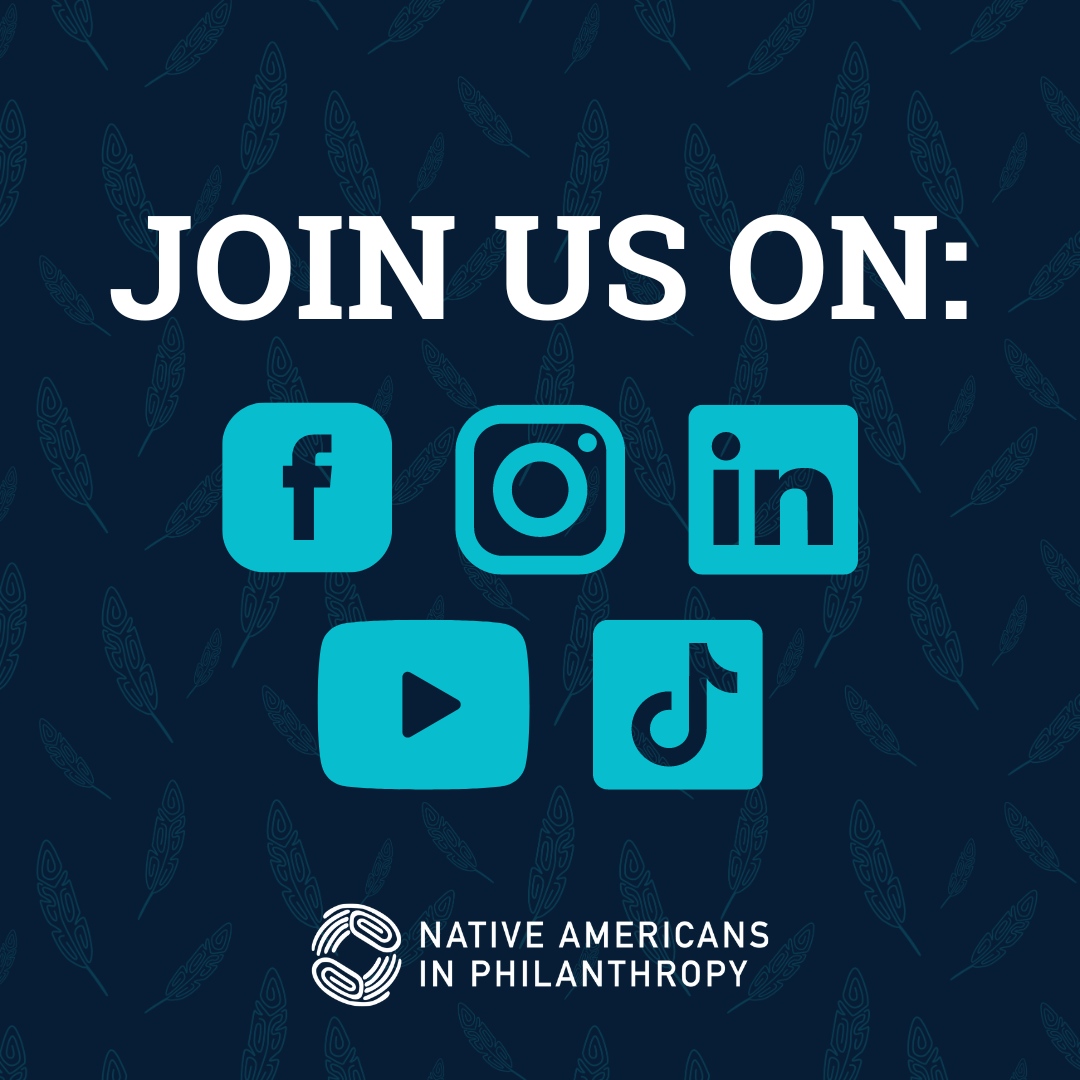 Native Americans in Philanthropy tweet media