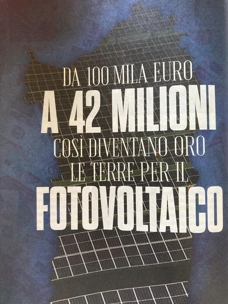ASparaciari's tweet photo. Come si distrugge la Sardegna... L'incredibile storia della centrale fotovoltaica di Ussana, costruita in area a protezione integrale e a elevato rischio idrogeologico... Oggi su #FQmillenium #Fattoquotifdiano https://t.co/MaEj5amufn