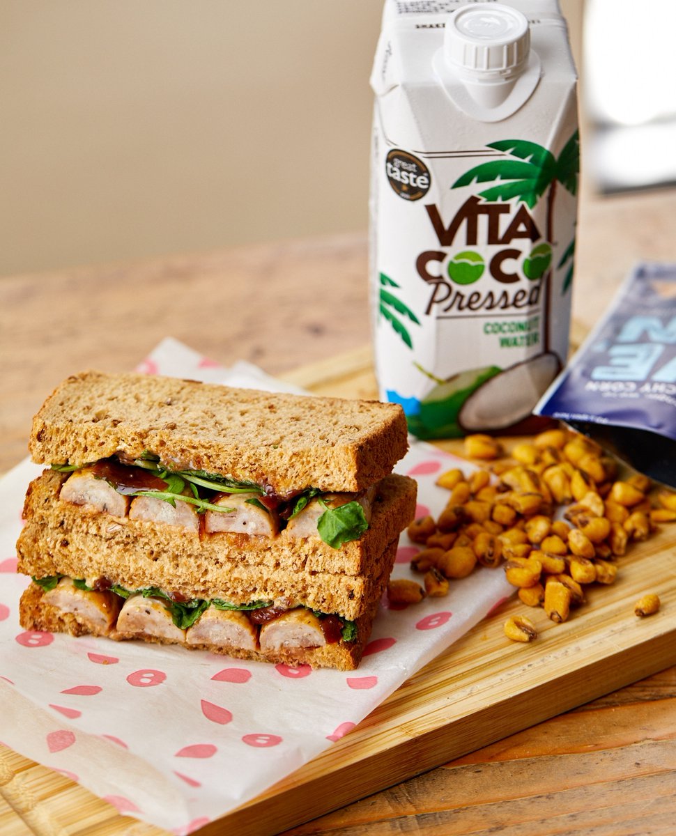 We reckon this is the ultimate meal deal combo = Our brand new Sausage and Caramelised Onion Chutney sarnie, crunchy salty <a href="/lovecorn_snacks/">LOVE CORN</a>⁠ corn and a refreshing <a href="/VitaCocoUK/">Vita Coco</a> coconut water = the ultimate lunch.⁠

#foodie #delicious #mealdeal #foodies