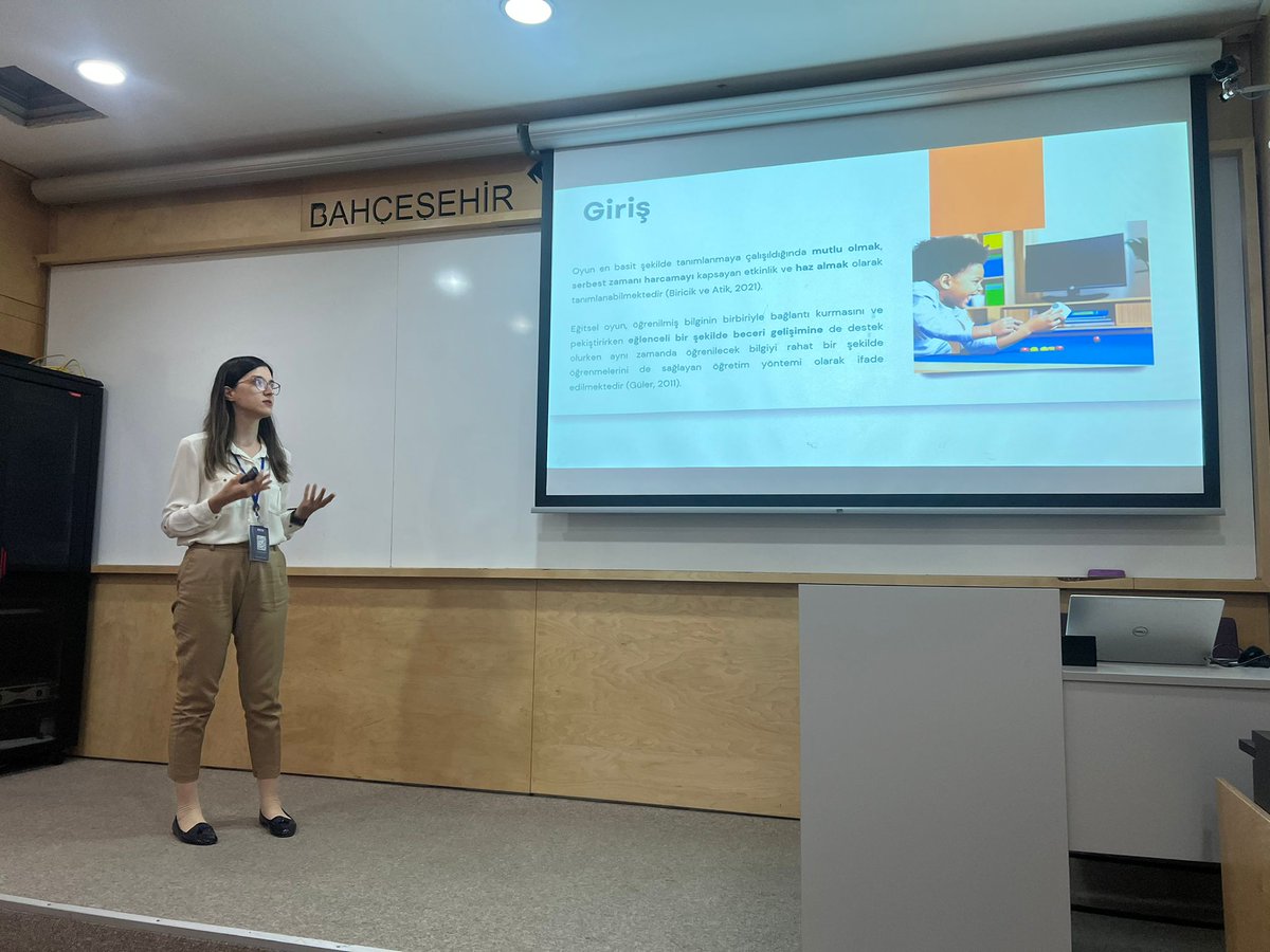 zeynepreschool's tweet photo. I presented our study titled "The Effect of Educational Digital Mathematics Games on Academic Achievement of Second Grade Primary School Students". I would like to thank @YavuzSamur for his supervision during doctoral course and @kevserylmz, with whom I conducted this study. https://t.co/zYNU1Lesta