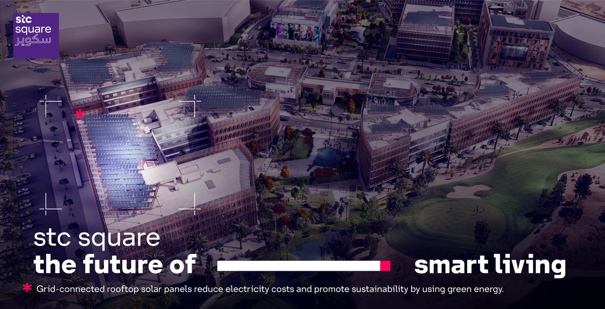 stc_square's tweet photo. Our vision for the future of smart living, places that are as smart as your lifestyle. Stay tuned for our first real estate project #stc_square
Visit us at our booth H2.H20 📍
#Cityscapeglobal https://t.co/LJA244YuGU