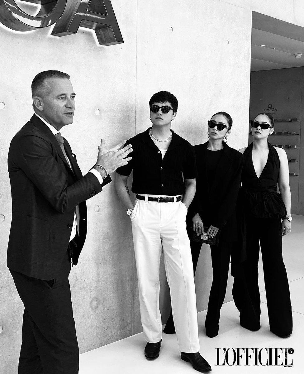 DANIEListaz's tweet image. #OMEGA celebrated its 22nd year as the title sponsor of the #OMEGAEuropeanMasters tournament. The 3-day alpine event in Switzerland was attended by several friends of the house including A-list Filipino actors #DanielPadilla, #KathrynBernardo, and #MajaSalvador.