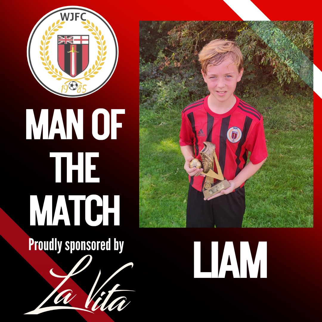 First 11 a side league game today in division 2 of the <a href="/WarrJFL/">WarringtonJFL</a> Well done to a strong Earlestown Athletic side who we're the better team today. Refs choice for MOM was Liam, proudly sponsored by La Vita Huyton 👏🏆⚽️🔴⚫️ <a href="/WhistonFc/">Whiston Juniors FC 🔴⚫️</a>