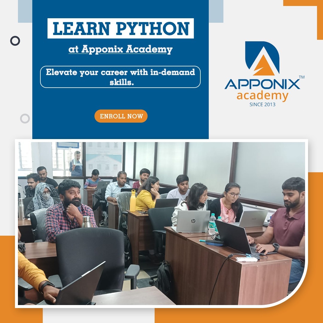 apponix's tweet image. Python Mastery Awaits You at Apponix Academy – Enroll Today #Python #Apponix #Apponixacademy