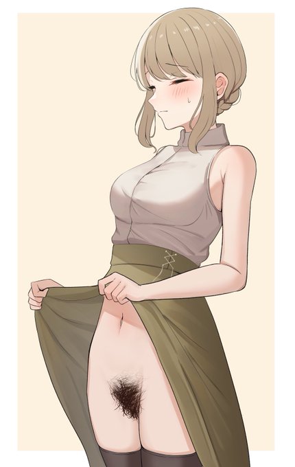 清楚な子ほど陰毛は濃いとエロい 