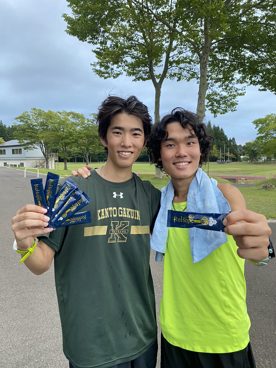 KGU_ATHLETIC's tweet photo. 【妙高合宿】
本日は、距離走を行いました🏃♂️
合宿も終盤になり、疲れが溜まってくる時です。#Rehope で栄養補給し、コンディションを整えていきます!
#関東学院大学
#Kマークを箱根路へ https://t.co/C2gLQAUQyM