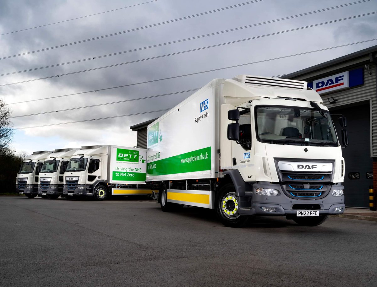 #WorldEVDay has arrived! To mark the occasion we wanted to show the two electric DAF LF's that we currently service. - Brakes Food Service - East Anglia NHS With the NEW DAF XB, we hope to see more electric DAFs on the roads. Thus encouraging further growth of sustainability.