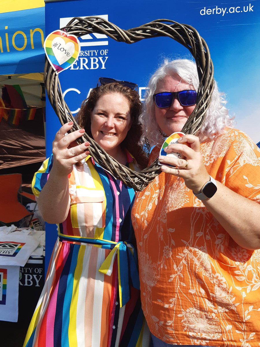 Great to be @DerbyPrideLGBT with <a href="/derbyshcft/">Derbyshire Healthcare 💙</a> <a href="/EMAS_LGBT/">EMAS LGBT+ Network 💙</a> <a href="/EDIWDerbyUni/">Inclusion at University of Derby</a> @derbyshirecc