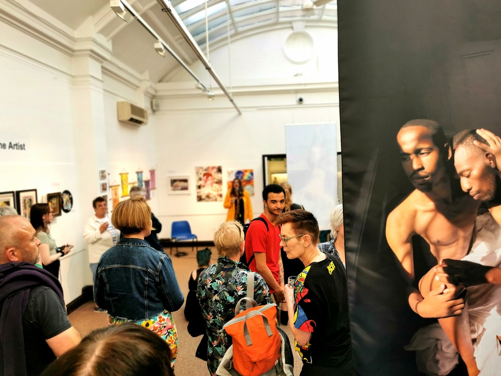 This last chance to view this weekend one of the most popular exhibitions in recent years <a href="/wtmworthing/">Worthing Theatres and Museum</a>⁠ by some amazing local LGBTQ+ artists 
wtm.uk/events/exhibit…

#lgbt #lgbtqia #pride #queer #gay ⁠
#loveislove⁠

⁠
Photo: Pierre Monnerville <a href="/studiopm/">studiopm</a> ⁠