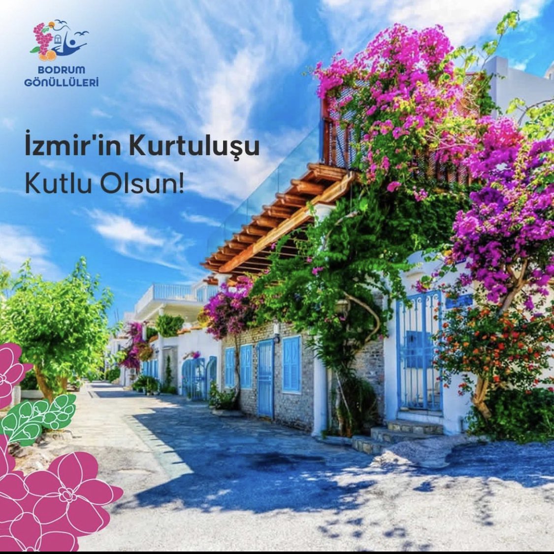 9 Eylül İzmir’imizin düşman işgalinden kurtuluşunun 101. Yılı kutlu olsun. 🇹🇷 
#izmir #9eylül101yıldönümükutluolsun #bodrumgönüllüleri