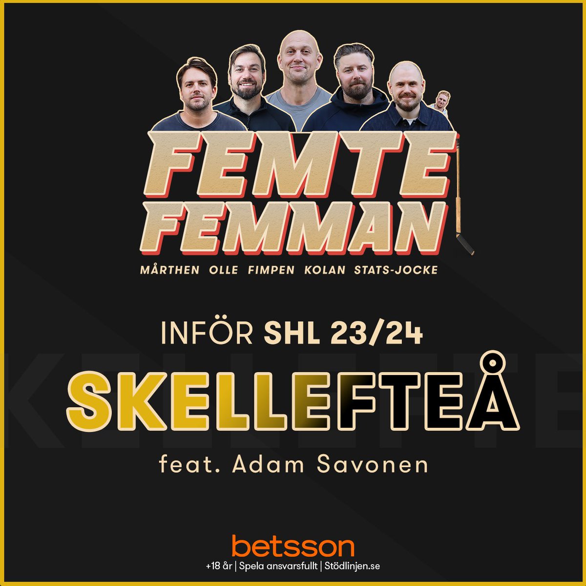 LAGAVSNITT: Skellefteå!

Truppen, förutsättningarna, specialspel, vilda spekulationer. Går de under radarn i år igen?

Gästar gör i vanlig ordning Norrans <a href="/AdamSavonen/">Adam Savonen</a>.

open.spotify.com/episode/3un9S2…