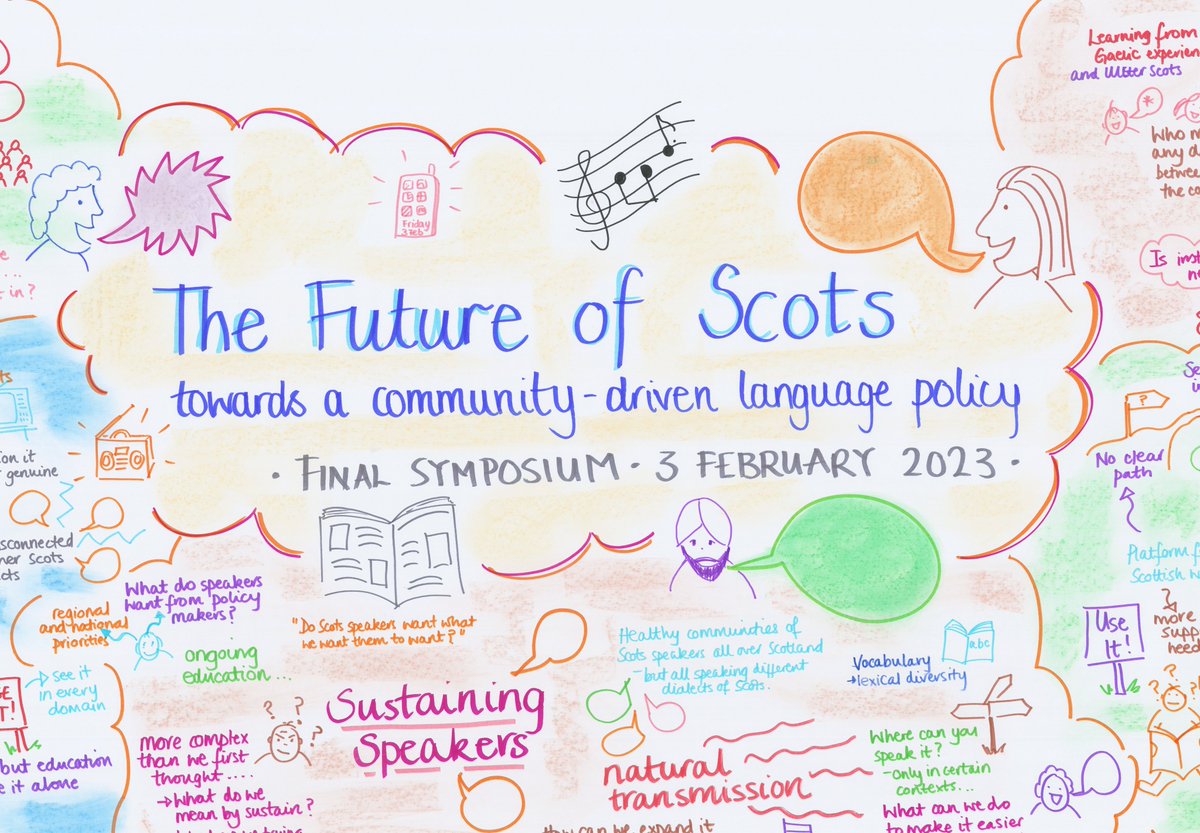 UofGEnglishLang's tweet photo. VOTING CLOSES TOMORROW! Vote for the #FutureOfScots project at #ScotsLanguageAwards Click here: https://t.co/jl8XiTnth0
More info about the project: https://t.co/spTm8lTOtu
Get in touch if you want our poster! πππby the excellent https://t.co/qT5U51ASyh > see π§΅for themes https://t.co/YefqD2BdGL