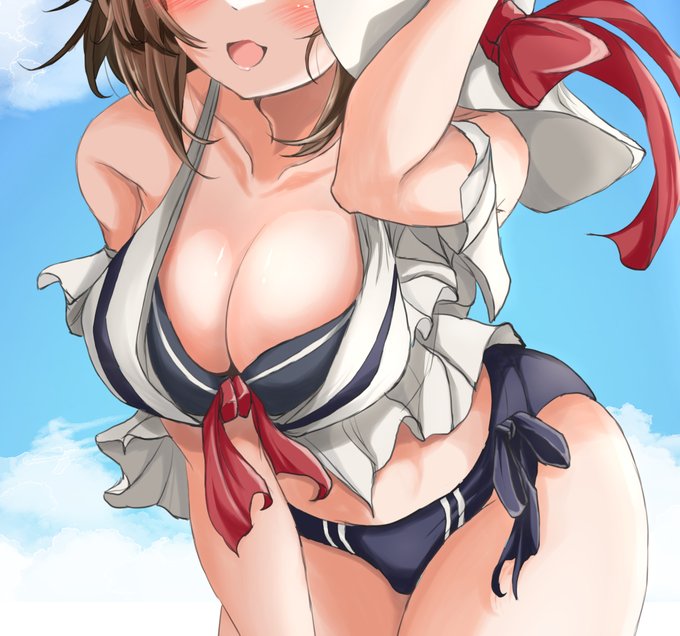 告知ッ!!!!
こちら、古鷹さん合同に水着古鷹さんイラストを寄稿させて頂きました!
みんな!10/8は和歌山に集合な!!!!!! 