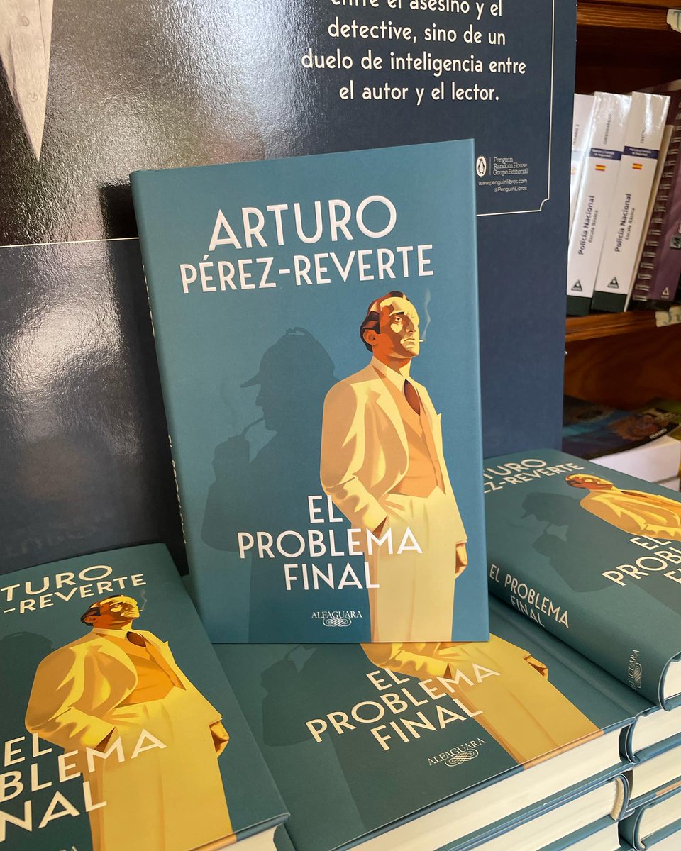 LA NUEVA NOVELA DE ARTURO PÉREZ-REVERTE
Un crimen imposible. Un detective insospechado.
No se trata de un desafío entre el asesino y el detective, sino de un duelo de inteligencia entre el autor y el lector.
#arturoperezreverte #elproblemafinal #librerialemus #lemusrecomienda