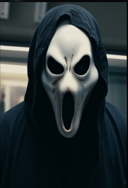 If Ghostface and Voldemort had a baby... #AI #scream6  #AIArtwork #HarryPotter credit to <a href="/lovesikkrayzee/">Lovesikkrayzee🏴󠁧󠁢󠁳󠁣󠁴󠁿☕🍬🥴</a>