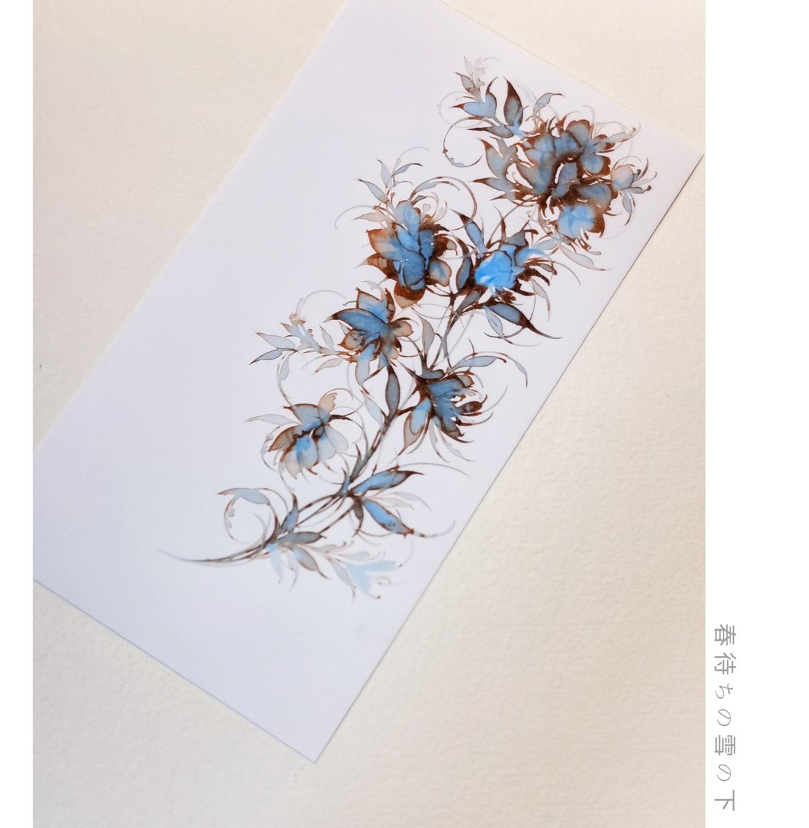 amranzphodel's tweet photo. 라임스킨 특유의 느낌이 참 좋아요.
#春待ちの雪の下
#ペンとインクと文房具の店樂
#limeskin https://t.co/XhzihP3ayN