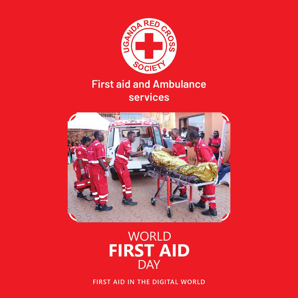 Ug_RedCrossCFA's tweet photo. We can save many lives by learning first aid. Wishing a Happy World First Aid Day to you.
To learn first aid visit our first aid training school in Rubaga .
For more details contact us on 0706702099/0762869947
#firstaidtraining 
#WorldFirstAidDay 
#firstaidday2023 https://t.co/Efv4gjO5uX