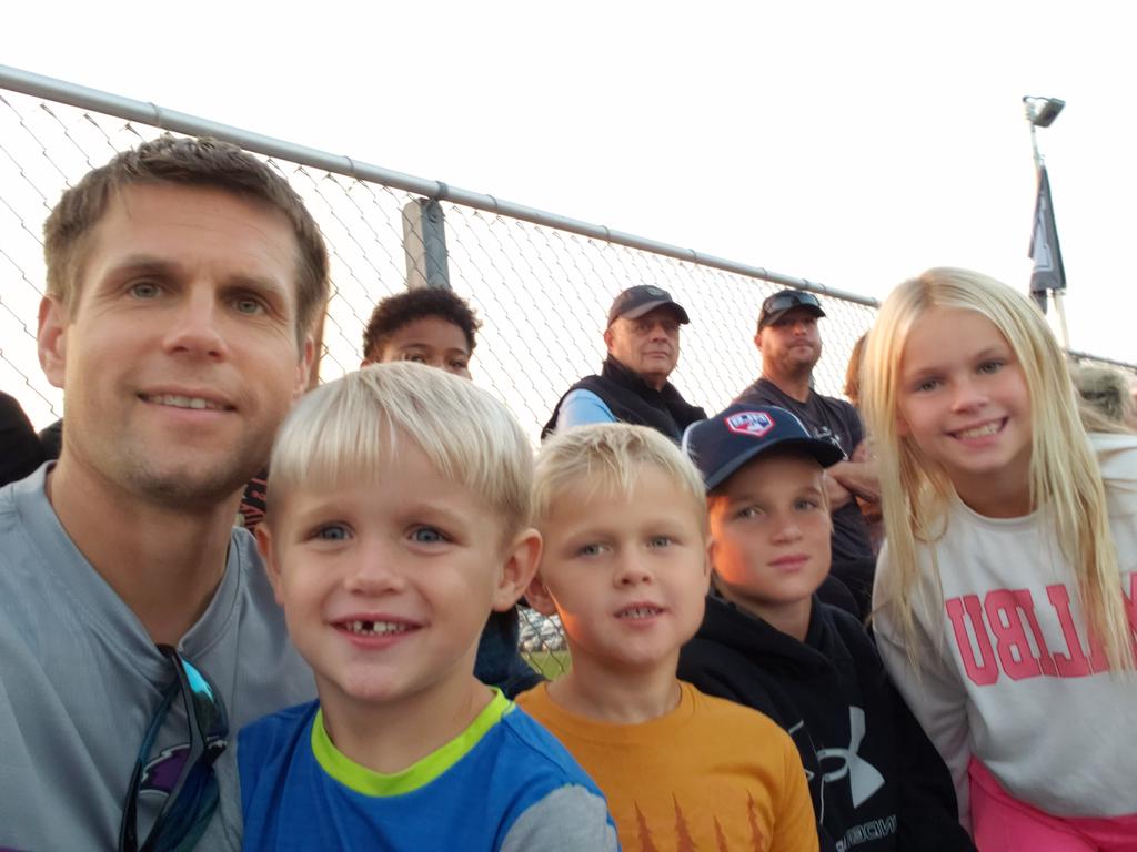 Home Opener, perfect weather, Friday Night Lights, Big W! <a href="/GoBisonFootball/">Bison Football</a>