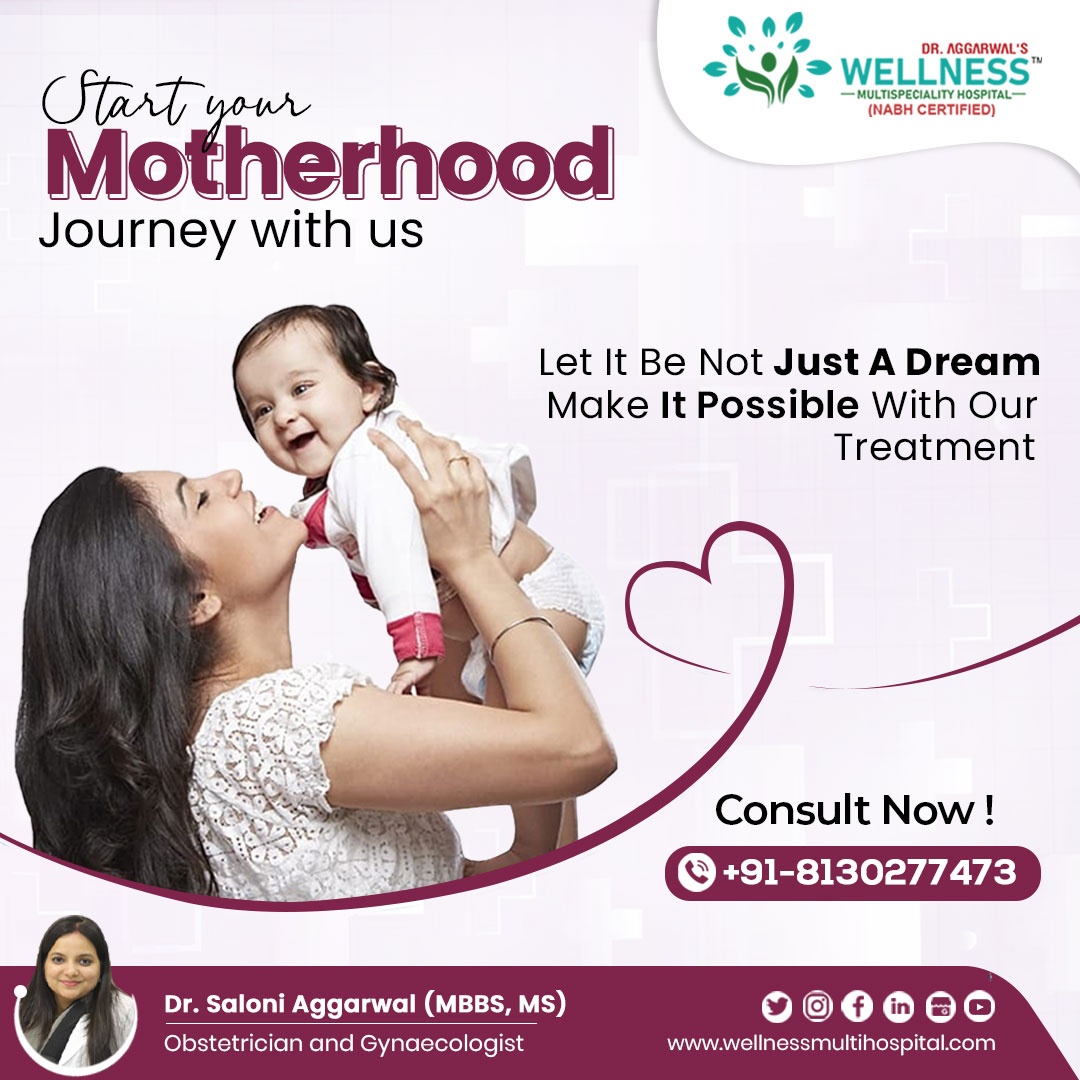 Don't Have A Child Yet Even Trying 1 Year to Conceive? Start Your Motherhood Journey With Us.
.
Book an appointment@ wellnessmultihospital.com/book-an-appoin…
.
#wellnessmultispecialityhospital #wellnessmultihospital #drsaloniagrawal #multispecialityhospital 
#pregnancy #ExpertDermatology