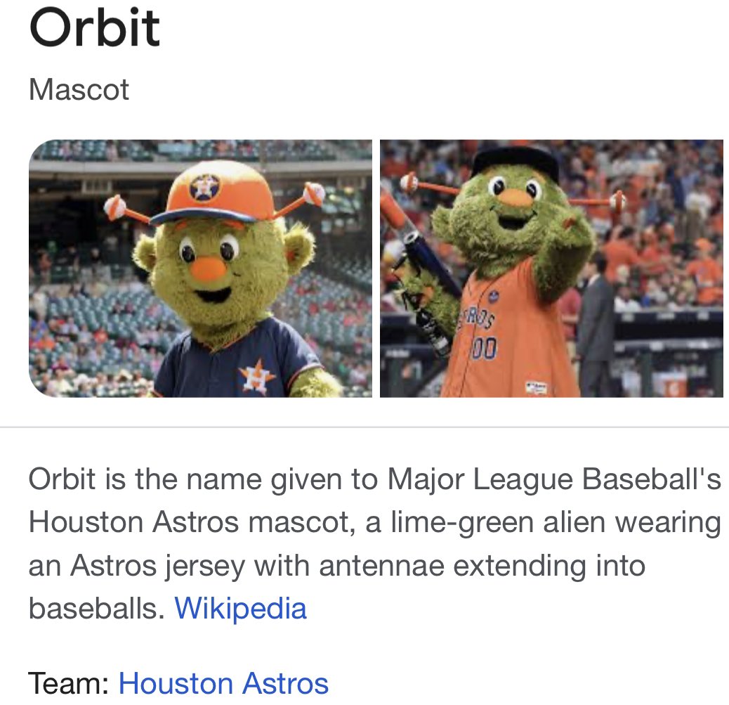 Orbit (mascot) - Wikipedia