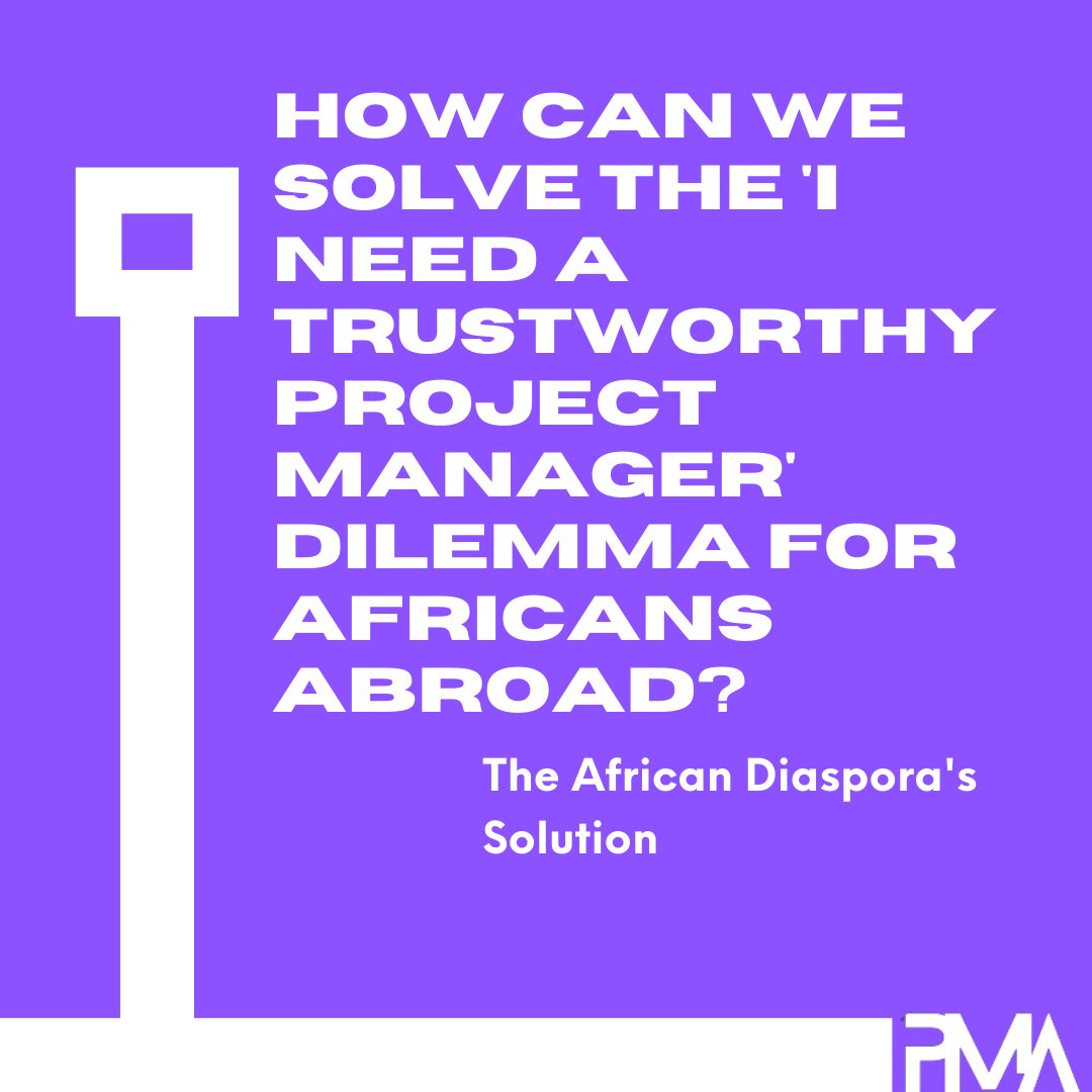 A strong desire for a trustworthy project manager service has emerged, especially among Africans abroad. They seek quality and assurance for construction projects in Africa. Our mission is to ensure project success, quality, and payment security.

 #SmirnoffBBNParty
Verydarkguy