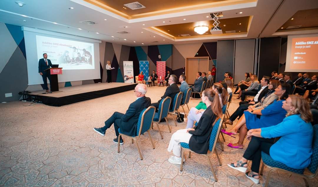 J_Spahic's tweet photo. SME Akademija by Addiko Bank Sarajevo & @EBRD
#Imtec #Studis https://t.co/Gbgd6SJ69v