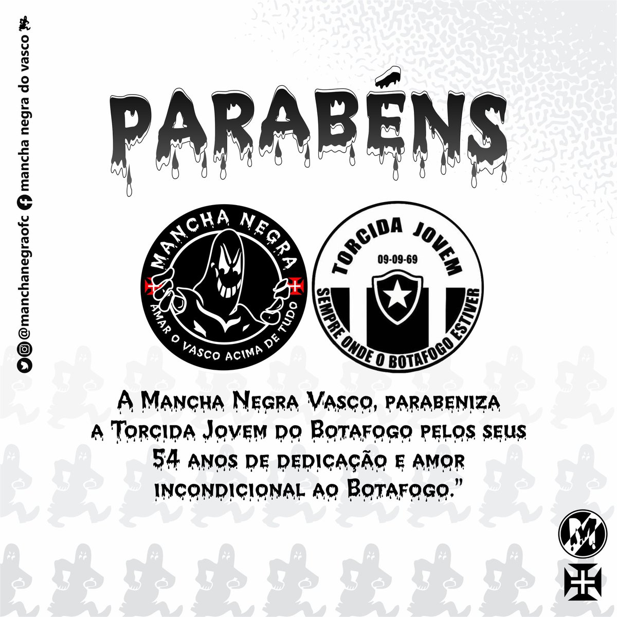 🤝🏼 vida longa aos irmãos da Torcida Jovem do Botafogo.

<a href="/JovemdoBotafogo/">TJB - Torcida Jovem</a>