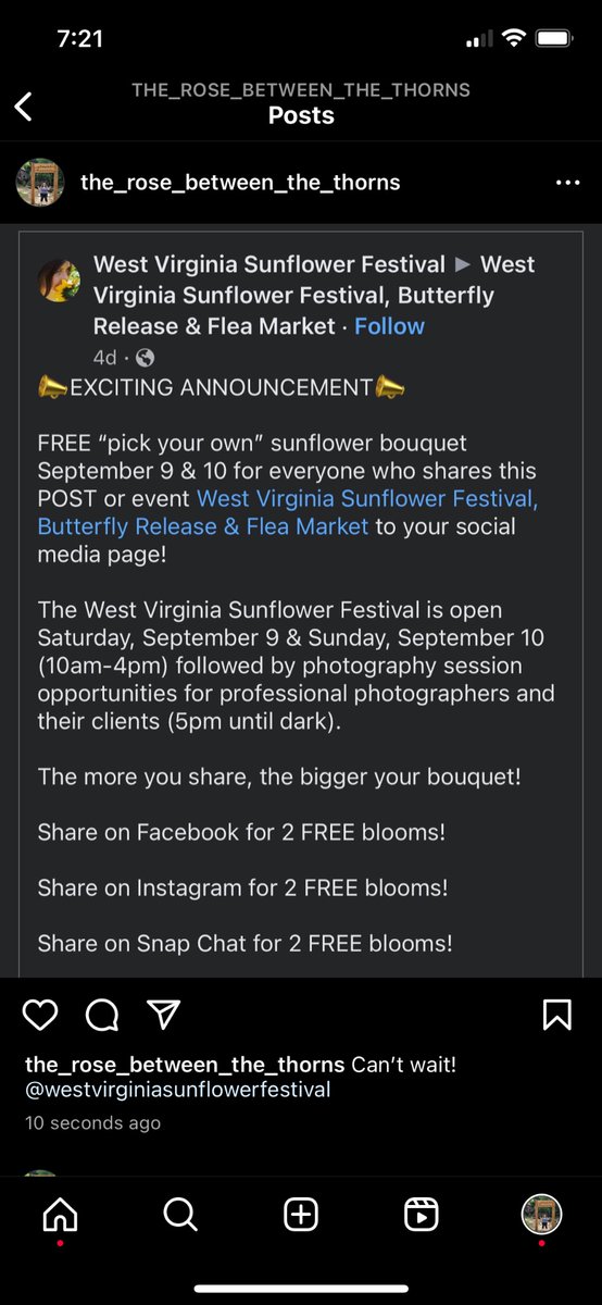 E_small18's tweet photo. Can’t wait! #WVSunflowerFestival https://t.co/EwRphyzl5X