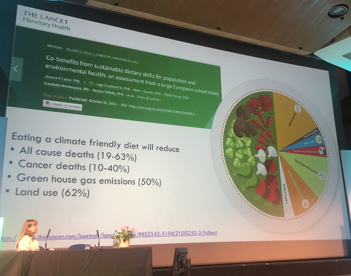 Can we feed a future population of 10 billion people within planetary boundaries? Yes! Great news! We just need to shift to a plant predominant diet - & as a bonus this has many health co-benefits. Even better news! #VegMed2023 @DrLauraFreeman