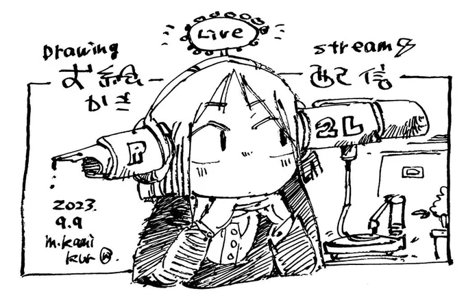 お絵かき!!!!!配信!!!!!!だよ!!!!!!!!!!!!!!!!!/drawing stream!!!!!!!!!!!!! https://t.co/2HIPQ5X99a @YouTubeより 

おくれちゃっち 