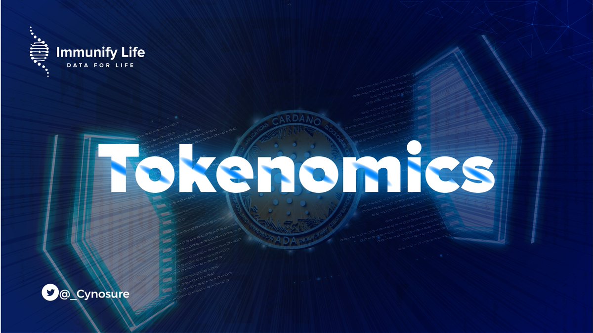 A_Cynosure's tweet image. ▪️TOKENOMICS
The native token of #ImmunifyLife is $IMM.

Utility
$IMM has two earning functions: Users can stake $IMM to earn fees from Data Samplers, and Data Samplers can stake $IMM for user engagement. Fees for data licenses are paid in $IMM and distributed based on the amount