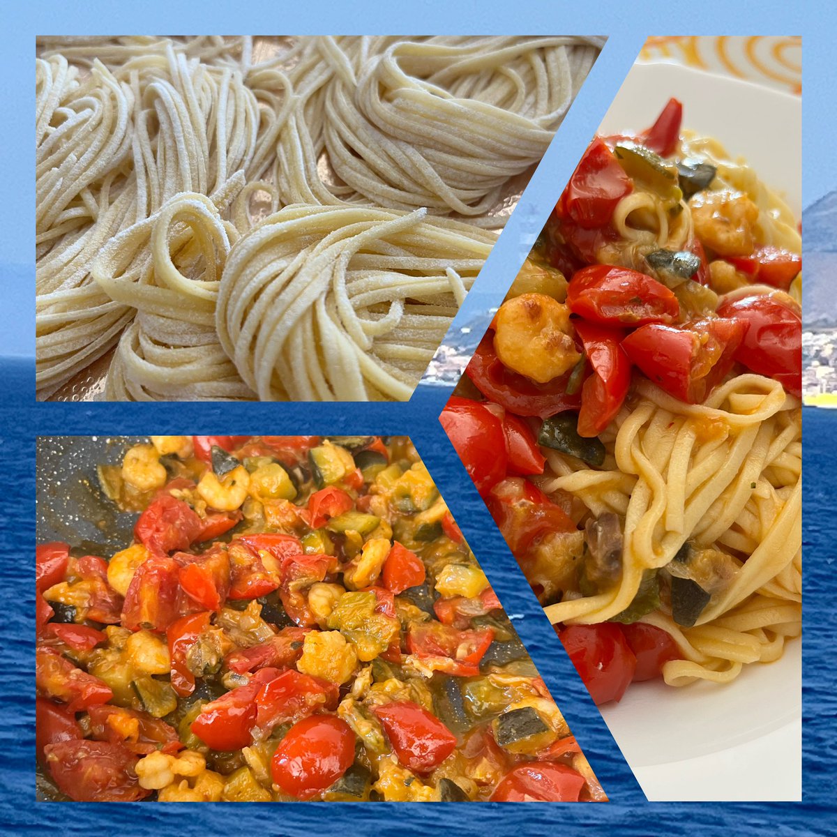 PiramideRossa's tweet photo. #buonpranzo con #spaghettini #freschi #fattiincasa saltati in #padella con #gamberetti #zucchine #pomodorini e #cipolladigiarratana #pranzispeciali #pranzetti da #single #ricettefantasia #saporimediterranei #cucinaitaliana #calabriafood #siciliafood #mantovafood #foodphotography https://t.co/wp0lyCyzvj