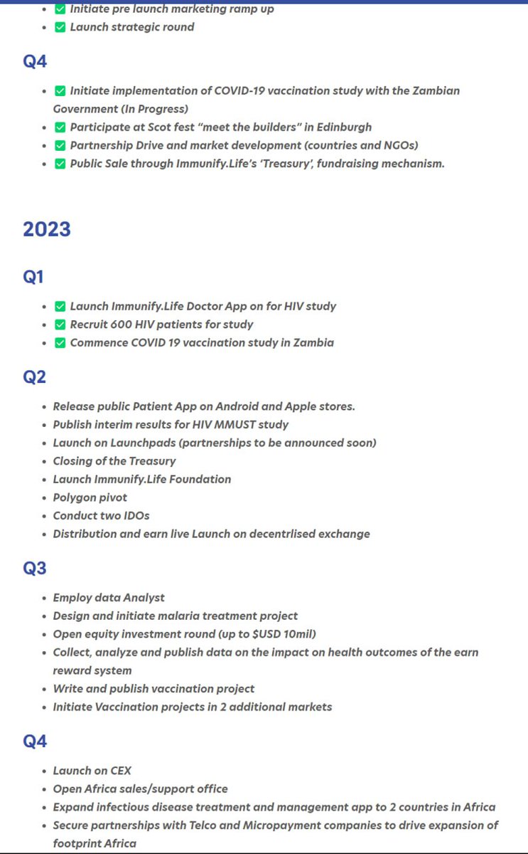A_Cynosure's tweet image. ▪️ROADMAP
The roadmap of #ImmunifyLife is given below in the images.