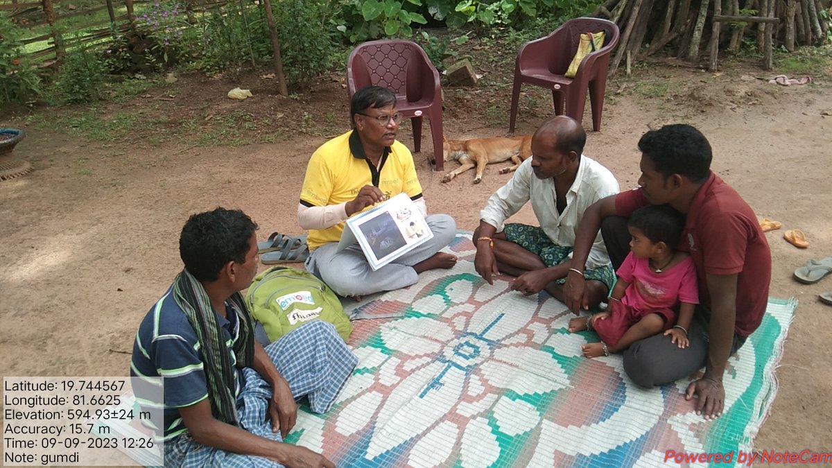 एंबेड फैमिली हेल्थ इंडिया जिला कोंडागांव विकासखंड फरसगांव ग्राम गुण्डी में मलेरिया , डेंगू से बचने हेतु माडुल दिखा कर जानकारी दीया
