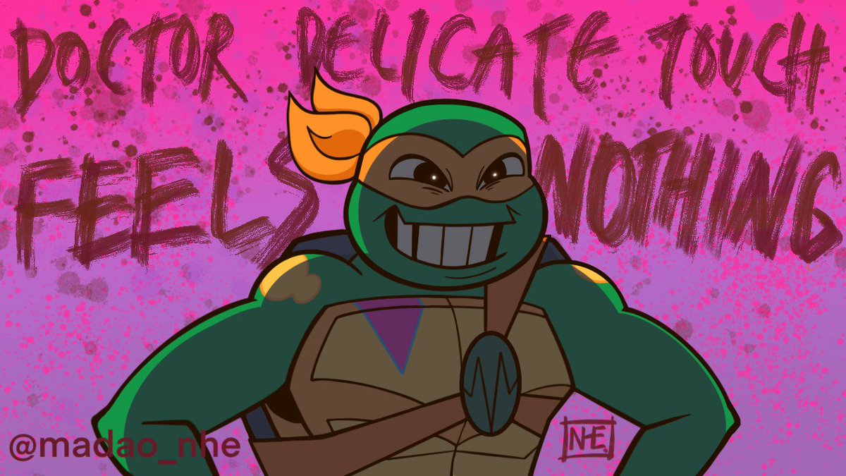 MadaoNico's tweet photo. CAWABUNGA! For everybody!🧡🐢
#tmnt #tmntmikey #tmnt2018 #TMNTFanart #michelangelo #cawabunga https://t.co/39pRRLVWgH