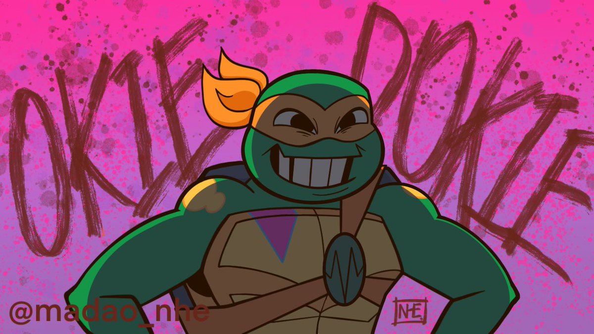 MadaoNico's tweet photo. CAWABUNGA! For everybody!🧡🐢
#tmnt #tmntmikey #tmnt2018 #TMNTFanart #michelangelo #cawabunga https://t.co/39pRRLVWgH