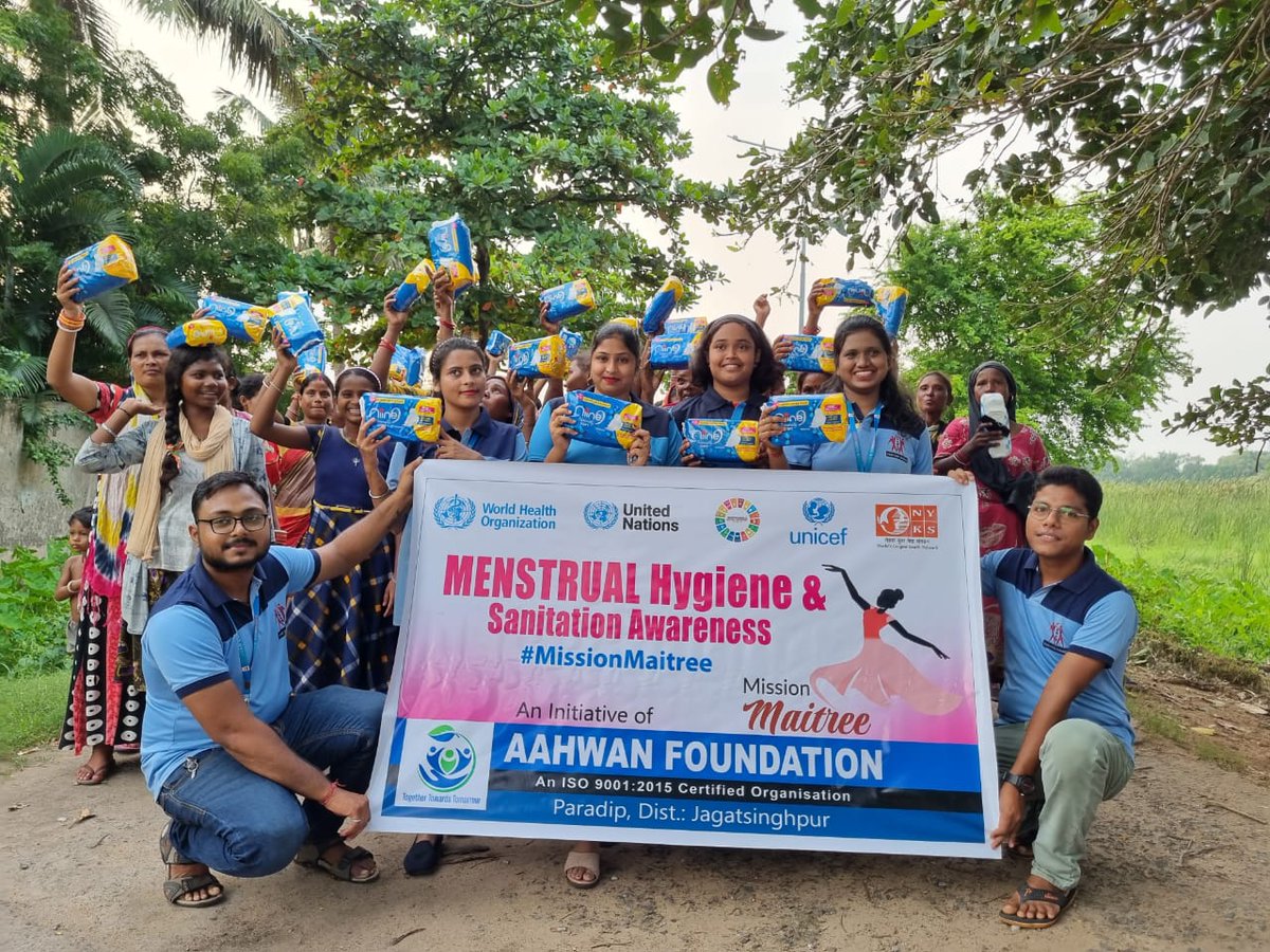 Empowering the girls and women of Ward No-9 Slum in @PdpMnc_2002 with vital knowledge on menstrual hygiene and providing them with sanitary napkins is what #MissionMaitree is all about. Let's ensure health, dignity, and equality for all.
@DharitriLive1 @CollectorJspur @ArunEFI