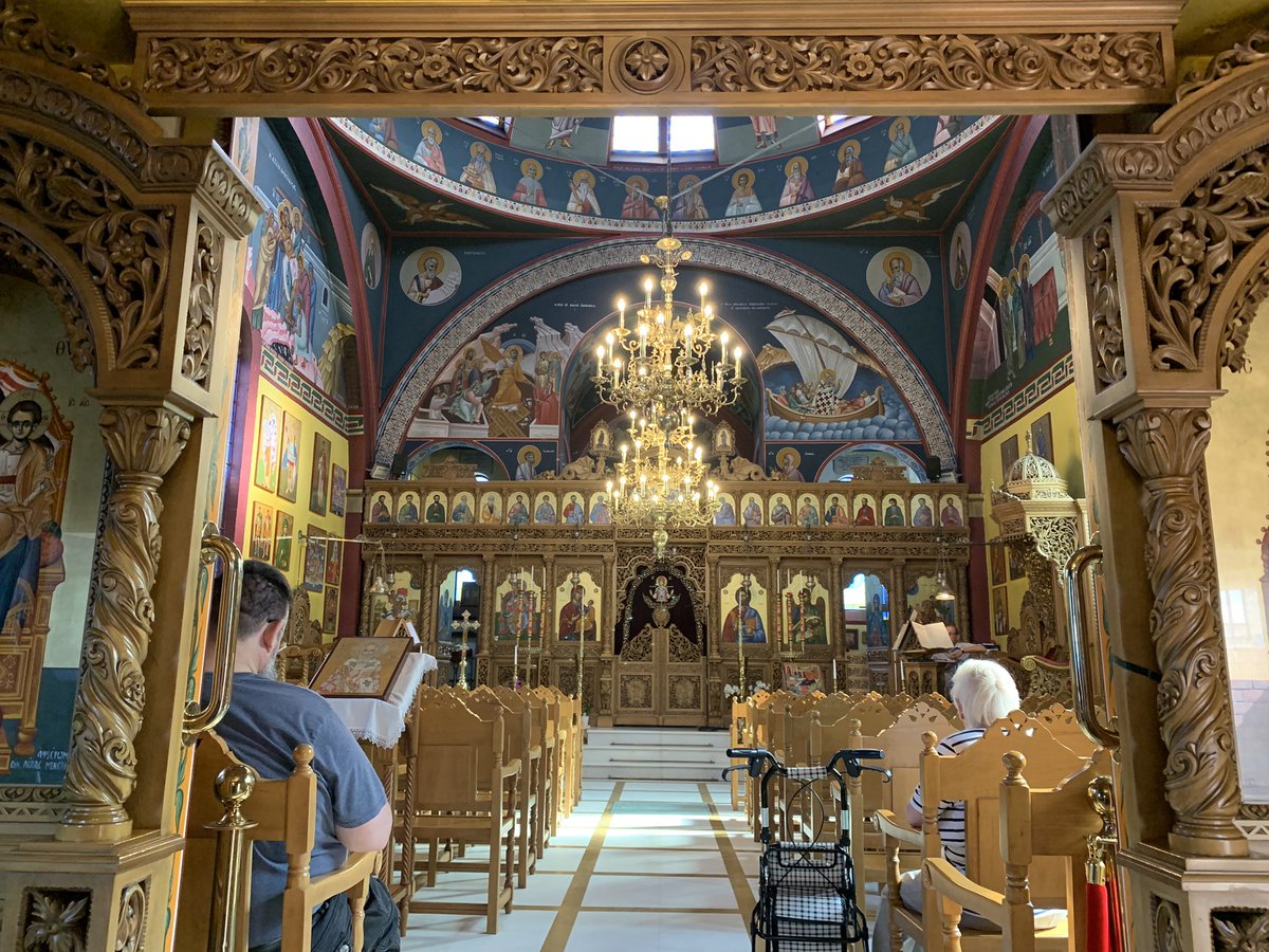 StSaviourCF24's tweet photo. A joy and a privilege to visit St Nicholas Orthodox Church as part of @cadwwales #OpenDoorsEvent this morning @SouthCardiffMA https://t.co/zZrCAgXPkV