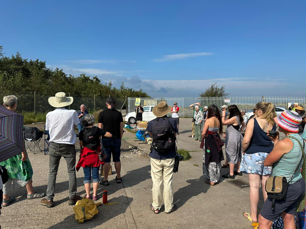 NorthWestFOE's tweet photo. Great turnout in Whitehaven today to say No Time For A Coal Mine
#ClimateJobsNow
#JustTransition https://t.co/H45Pb6cuQf
